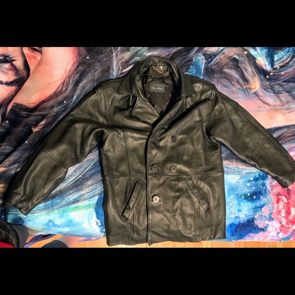 Vintage men’s leather jacket